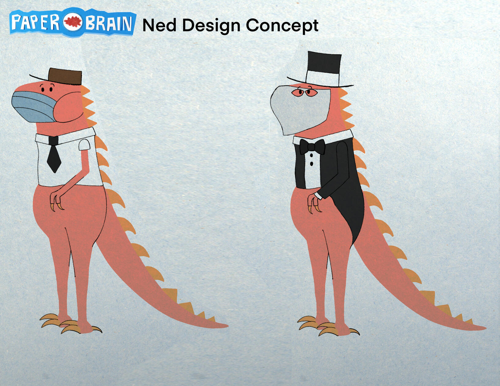 Internship Ned Character Concept